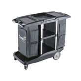 Platinum Dual Handle Cleaning Trolley Housekeeping Cart